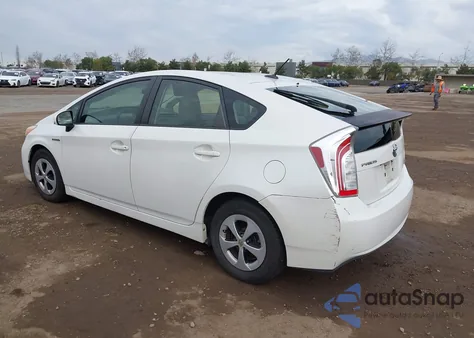 2014 Toyota Prius Three из США, поврежденный, VIN JTDKN3DU9E0391200